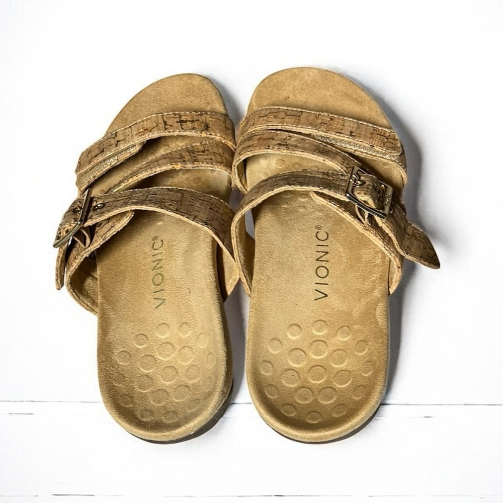 Vionic Skylar Adjustable Slide Orthotic Sandal Wo… - image 8